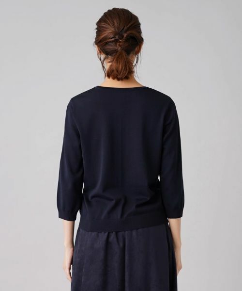 Leilian / レリアン ニット・セーター | ショルダーボタンクルーネックニット | 詳細6