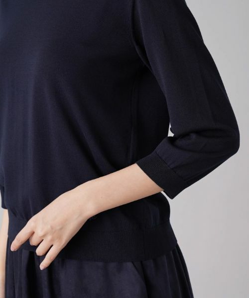 Leilian / レリアン ニット・セーター | ショルダーボタンクルーネックニット | 詳細9