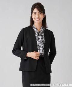 Leilian / レリアン テーラードジャケット | ノーカラージャケット【セレモニー】