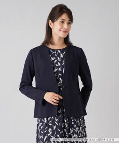 Leilian / レリアン テーラードジャケット | ノーカラージャケット【セレモニー】