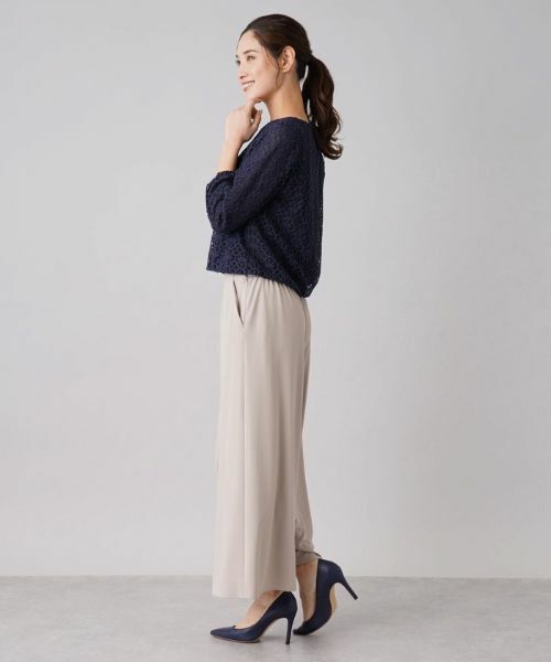 Leilian / レリアン シャツ・ブラウス | 7分袖レースブラウス【セレモニー】 | 詳細2