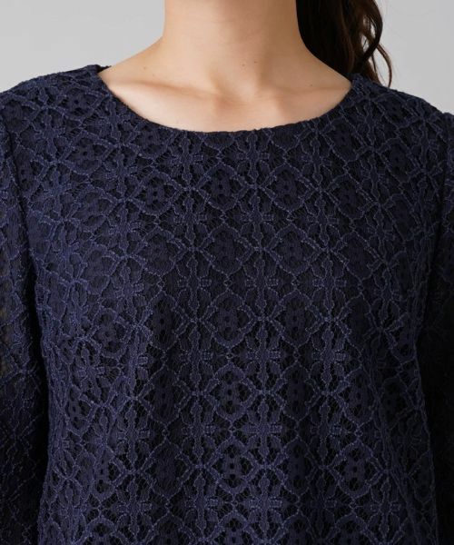 Leilian / レリアン シャツ・ブラウス | 7分袖レースブラウス【セレモニー】 | 詳細7