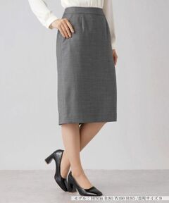 Leilian / レリアン ミニ・ひざ丈スカート | ミディタイトスカート【LORO PIANA】