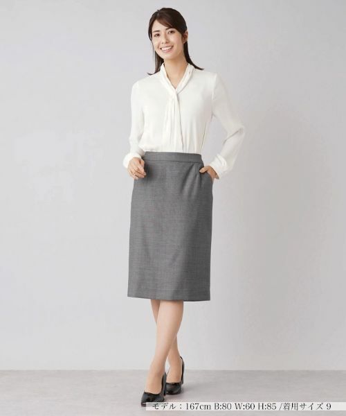 Leilian / レリアン ミニ・ひざ丈スカート | ミディタイトスカート【LORO PIANA】 | 詳細1