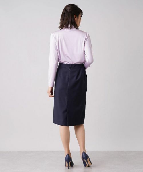 Leilian / レリアン ミニ・ひざ丈スカート | ミディタイトスカート【LORO PIANA】 | 詳細14