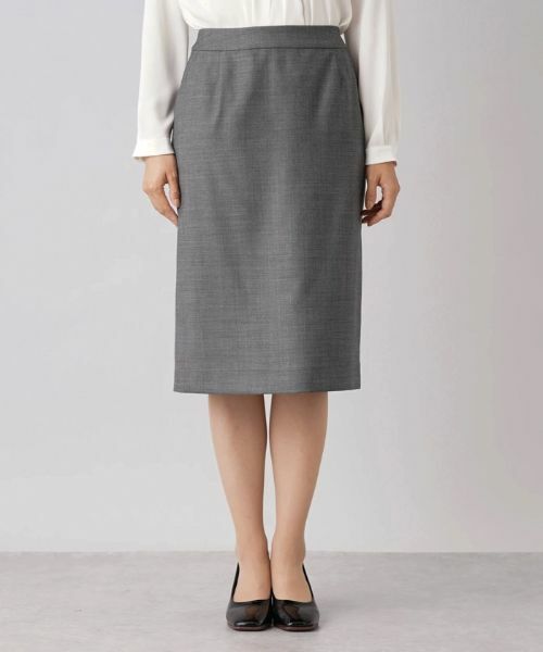 Leilian / レリアン ミニ・ひざ丈スカート | ミディタイトスカート【LORO PIANA】 | 詳細4