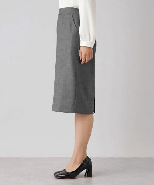 Leilian / レリアン ミニ・ひざ丈スカート | ミディタイトスカート【LORO PIANA】 | 詳細5