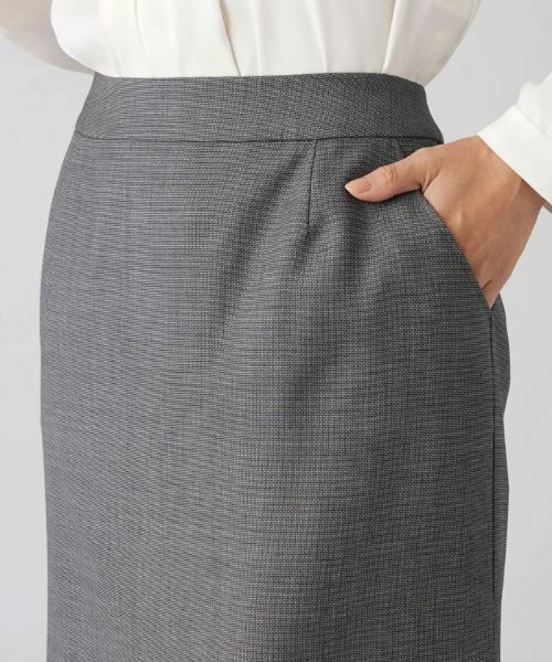 Leilian / レリアン ミニ・ひざ丈スカート | ミディタイトスカート【LORO PIANA】 | 詳細9