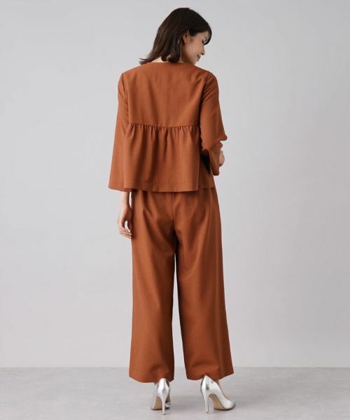 Leilian / レリアン その他パンツ | イージーワイドパンツ | 詳細12