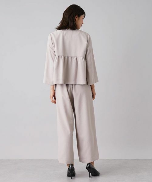 Leilian / レリアン その他パンツ | イージーワイドパンツ | 詳細3