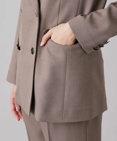 Leilian / レリアン テーラードジャケット | ダブルブレステッドジャケット | 詳細12