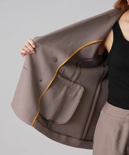 Leilian / レリアン テーラードジャケット | ダブルブレステッドジャケット | 詳細14
