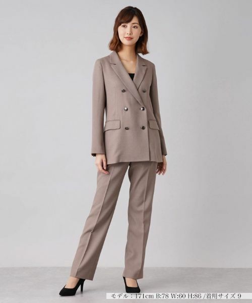 Leilian / レリアン テーラードジャケット | ダブルブレステッドジャケット | 詳細3