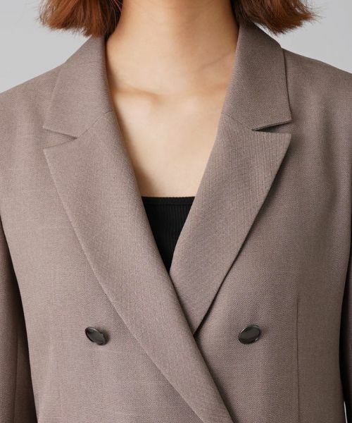 Leilian / レリアン テーラードジャケット | ダブルブレステッドジャケット | 詳細9