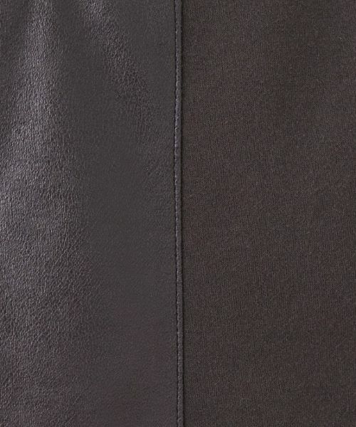 Leilian / レリアン テーラードジャケット | フロントジップ切替ロングジレ | 詳細13