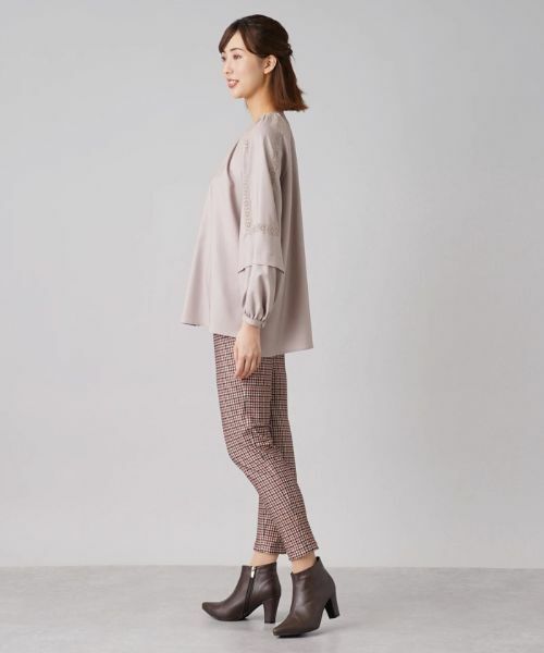 Leilian / レリアン その他パンツ | リバーシブルストレッチパンツ | 詳細11