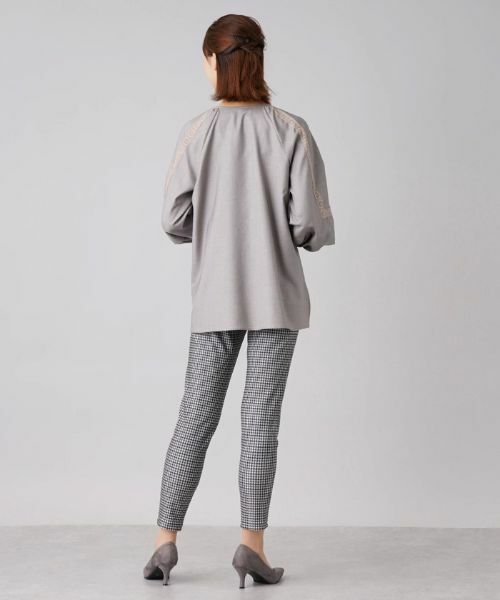 Leilian / レリアン その他パンツ | リバーシブルストレッチパンツ | 詳細3