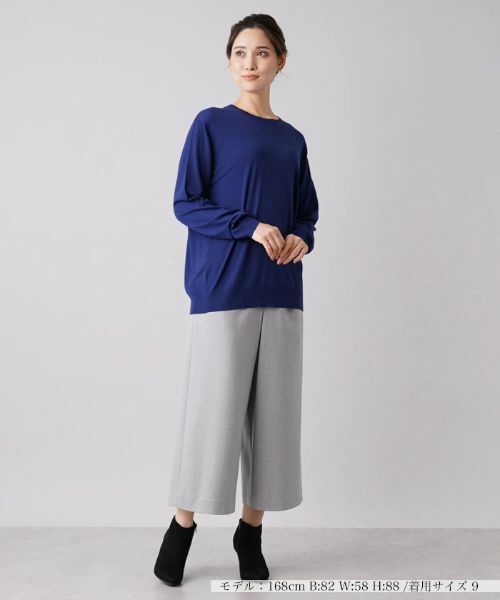 Leilian / レリアン ニット・セーター | クルーネックニットプルオーバー【GEMMA】 | 詳細1