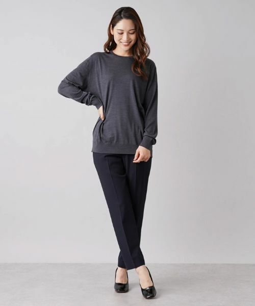 Leilian / レリアン ニット・セーター | クルーネックニットプルオーバー【GEMMA】 | 詳細11