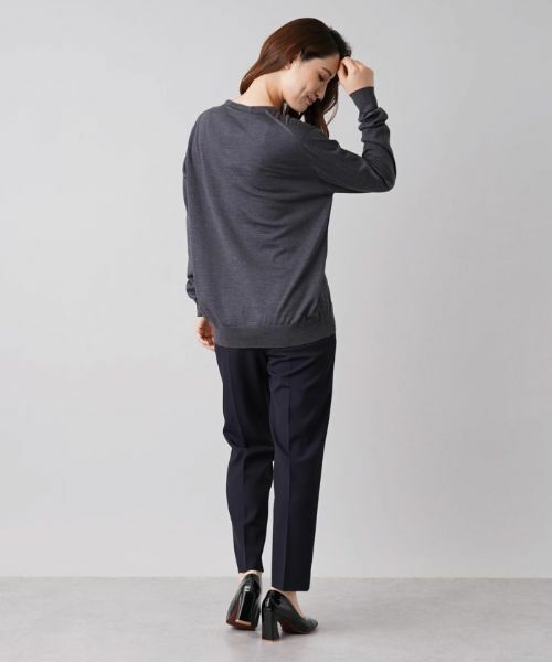 Leilian / レリアン ニット・セーター | クルーネックニットプルオーバー【GEMMA】 | 詳細13