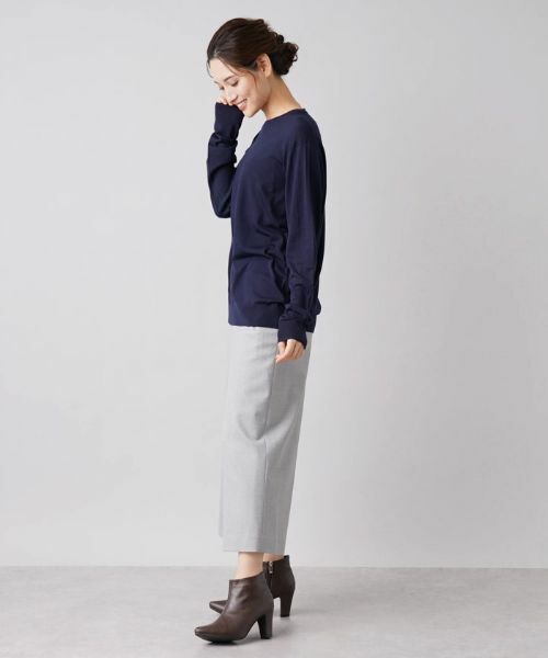 Leilian / レリアン ニット・セーター | クルーネックニットプルオーバー【GEMMA】 | 詳細15