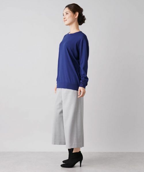 Leilian / レリアン ニット・セーター | クルーネックニットプルオーバー【GEMMA】 | 詳細2