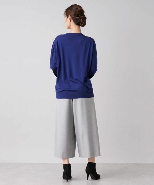 Leilian / レリアン ニット・セーター | クルーネックニットプルオーバー【GEMMA】 | 詳細3