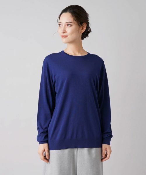 Leilian / レリアン ニット・セーター | クルーネックニットプルオーバー【GEMMA】 | 詳細4