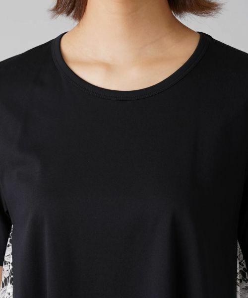 Leilian / レリアン シャツ・ブラウス | バックプリントレースカットソー | 詳細7