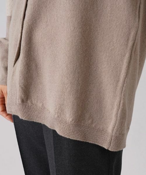 Leilian / レリアン カーディガン・ボレロ | カラーブロックVネックカーディガン【HAND】 | 詳細10