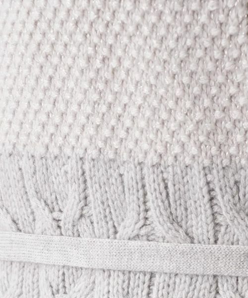 Leilian / レリアン カーディガン・ボレロ | 編地切替ベルテッドカーディガン【LE TRICOT PERUGIA】 | 詳細11