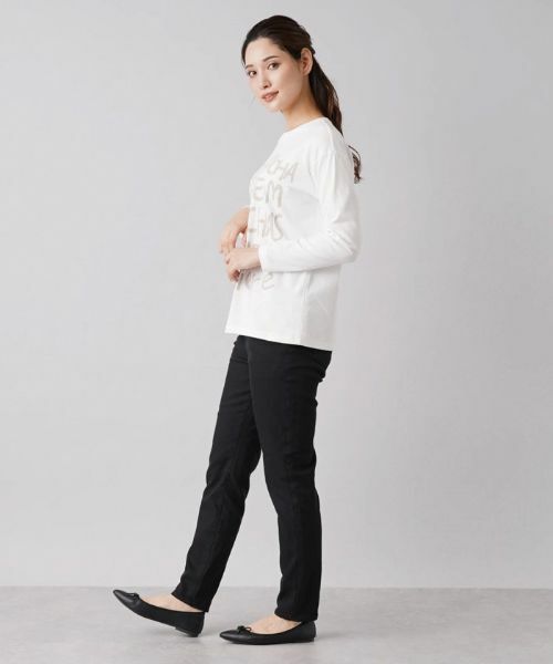 Leilian / レリアン デニムパンツ | 【あったか素材】ストレッチデニムパンツ【L JEANS】 | 詳細2