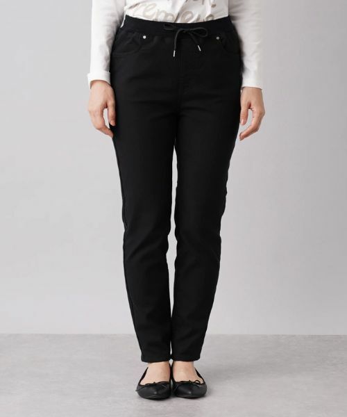 Leilian / レリアン デニムパンツ | 【あったか素材】ストレッチデニムパンツ【L JEANS】 | 詳細4