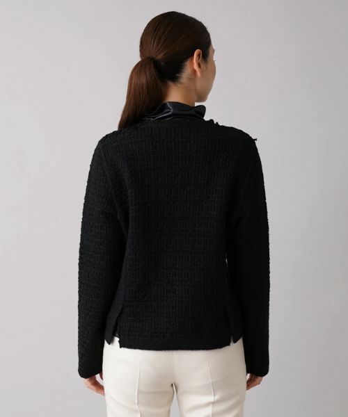 Leilian / レリアン カーディガン・ボレロ | 比翼カラードカーディガン【BRUNO　MANETTI】 | 詳細6