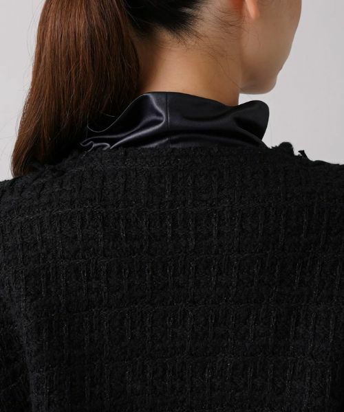 Leilian / レリアン カーディガン・ボレロ | 比翼カラードカーディガン【BRUNO　MANETTI】 | 詳細8
