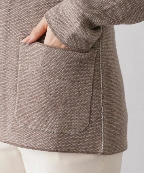 Leilian / レリアン テーラードジャケット | テーラードニットブレザー | 詳細10