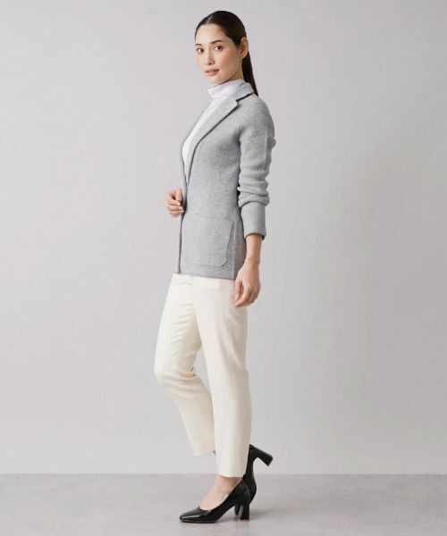 Leilian / レリアン テーラードジャケット | テーラードニットブレザー | 詳細13