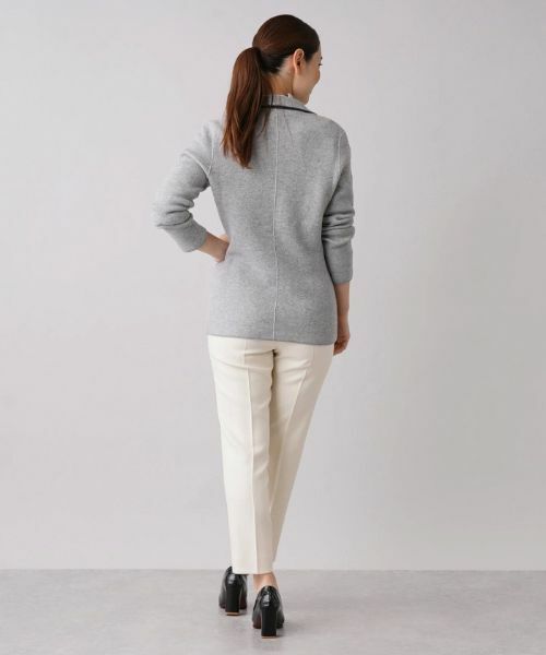 Leilian / レリアン テーラードジャケット | テーラードニットブレザー | 詳細14