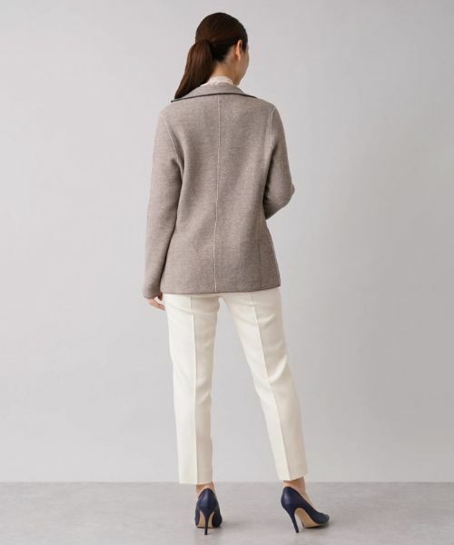 Leilian / レリアン テーラードジャケット | テーラードニットブレザー | 詳細3