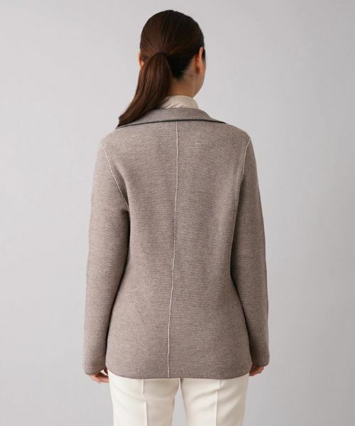 Leilian / レリアン テーラードジャケット | テーラードニットブレザー | 詳細6