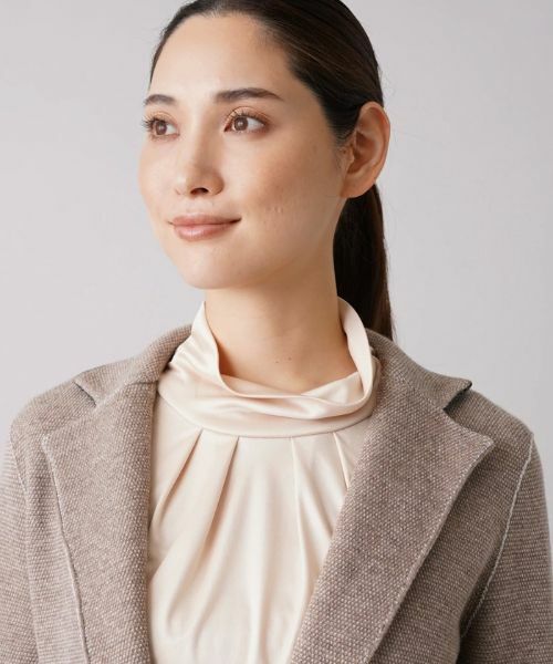 Leilian / レリアン テーラードジャケット | テーラードニットブレザー | 詳細7