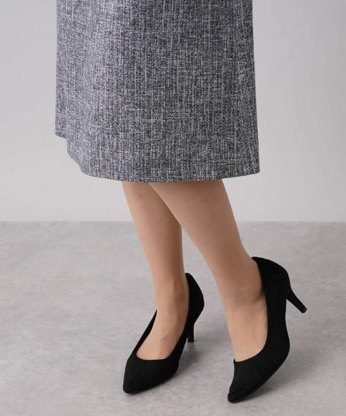 Leilian / レリアン セットアップ | ラメツイードジャケット×スカートセットアップ | 詳細23