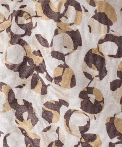 Leilian / レリアン ニット・セーター | 総柄ハイネックプルオーバー【Cariaggi】 | 詳細10