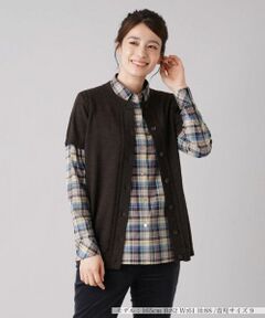 Leilian / レリアン テーラードジャケット | 半袖ニットカーディガン