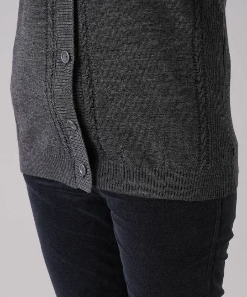 Leilian / レリアン テーラードジャケット | 半袖ニットカーディガン | 詳細10