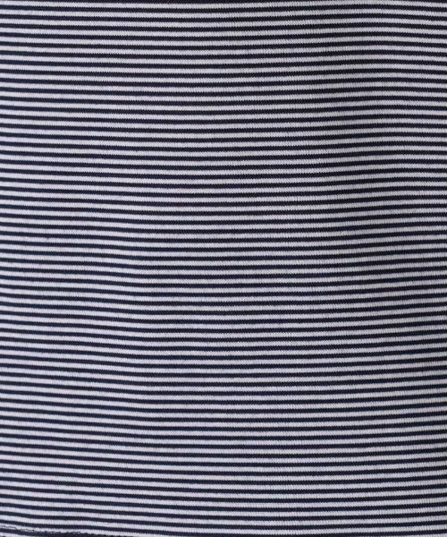 Leilian / レリアン カットソー | 細ボーダーハイネックカットソー | 詳細16