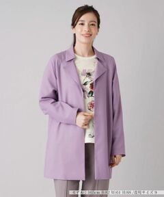 Leilian / レリアン テーラードジャケット | ラグランロングジャケット 【ROCHAS Premiere】