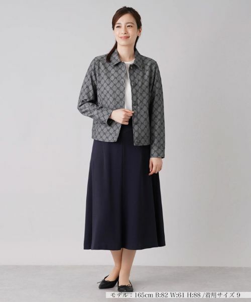 Leilian / レリアン テーラードジャケット | 格子柄ジャケット【ROCHAS Premiere】 | 詳細1