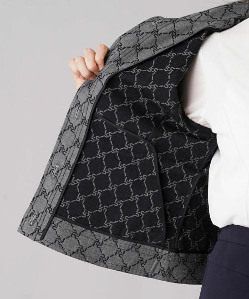 Leilian / レリアン テーラードジャケット | 格子柄ジャケット【ROCHAS Premiere】 | 詳細11