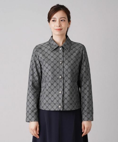 Leilian / レリアン テーラードジャケット | 格子柄ジャケット【ROCHAS Premiere】 | 詳細4